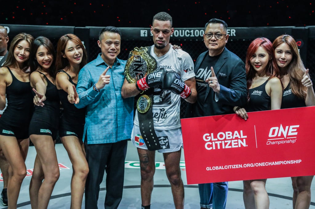 ONE lightweight kick-boxing champion Regian Eersel.