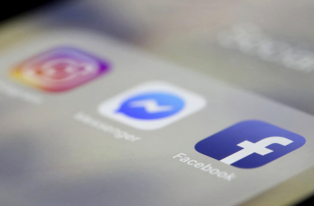 Facebook, Messenger and Instagram apps are displayed on an iPhone. Social media companies in Vietnam have been told content that harms national security must be taken down immediately. Photo: AP