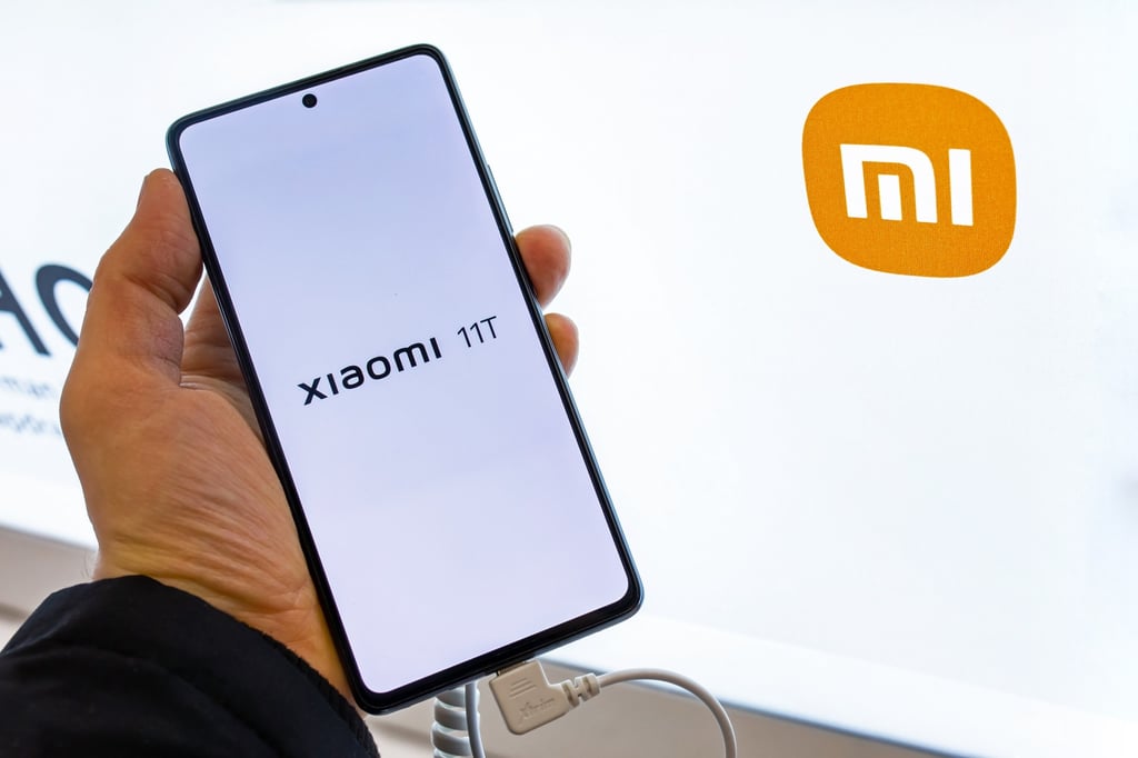 Xiaomi’s premium smartphone, 11T, is seen inside an electronics store in Minsk, capital of Belarus. Xiaomi was the world’s third-largest smartphone vendor in the first quarter this year, according to Canalys. Photo: Shutterstock Xiaomi’s premium smartphone, 11T, is seen inside an electronics store in Minsk, capital of Belarus. Xiaomi was the world’s third-largest smartphone vendor in the first quarter this year, according to Canalys. Photo: Shutterstock