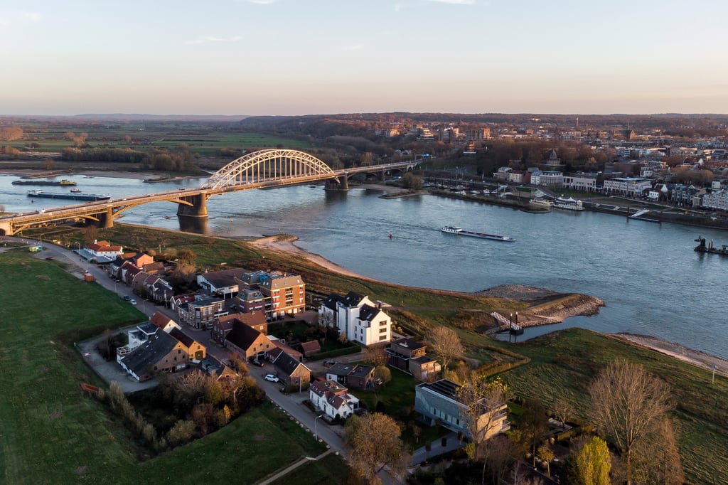 Nijmegen is about as far as you can get from the sea in the Netherlands. Photo: Shutterstock