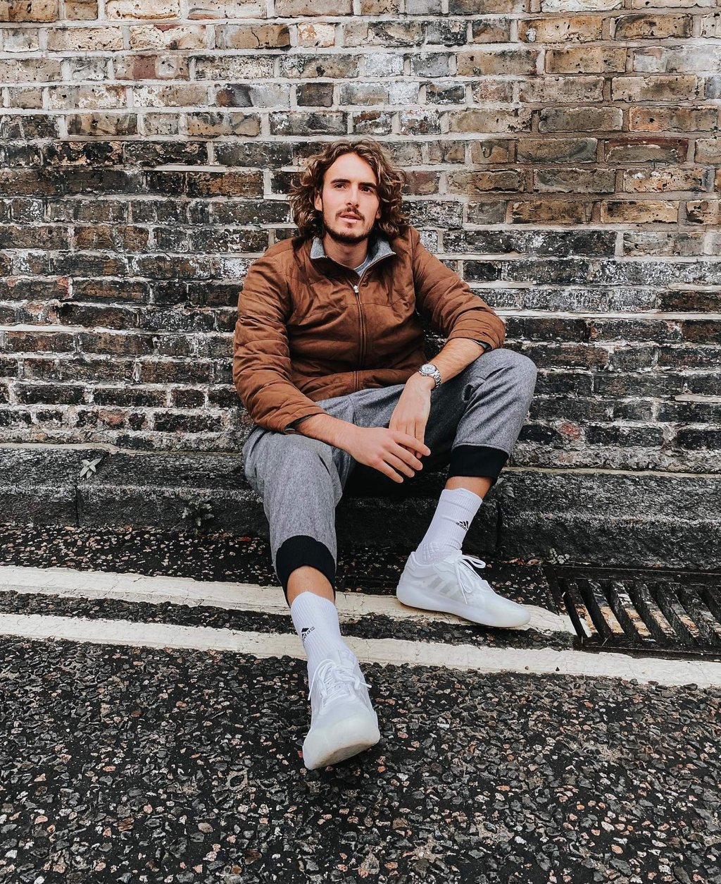You might say Stefanos Tsitsipas was born to be a tennis star – but he’s also got a big personality off the court too. Photo: @stefanostsitsipas98/Instagram