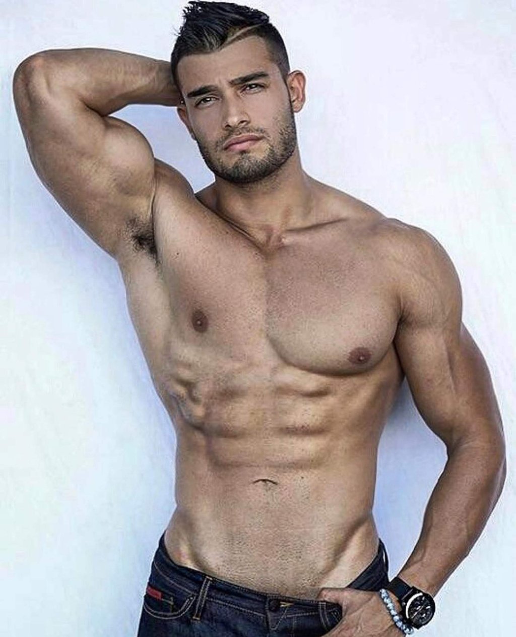 Sam Asghari is a personal trainer originally from Iran. Photo: @samasghari/Instagram