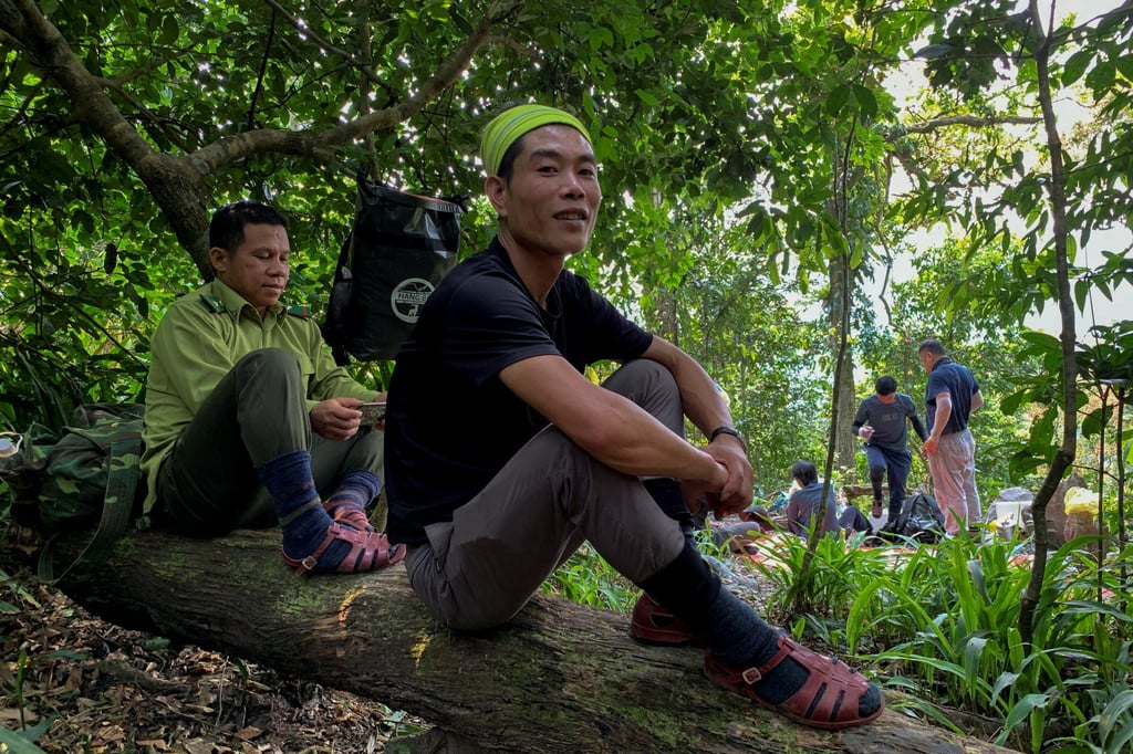 Former illegal logger Ngoc Anh now works for an adventure tourism company in Vietnam. Photo: Reuters