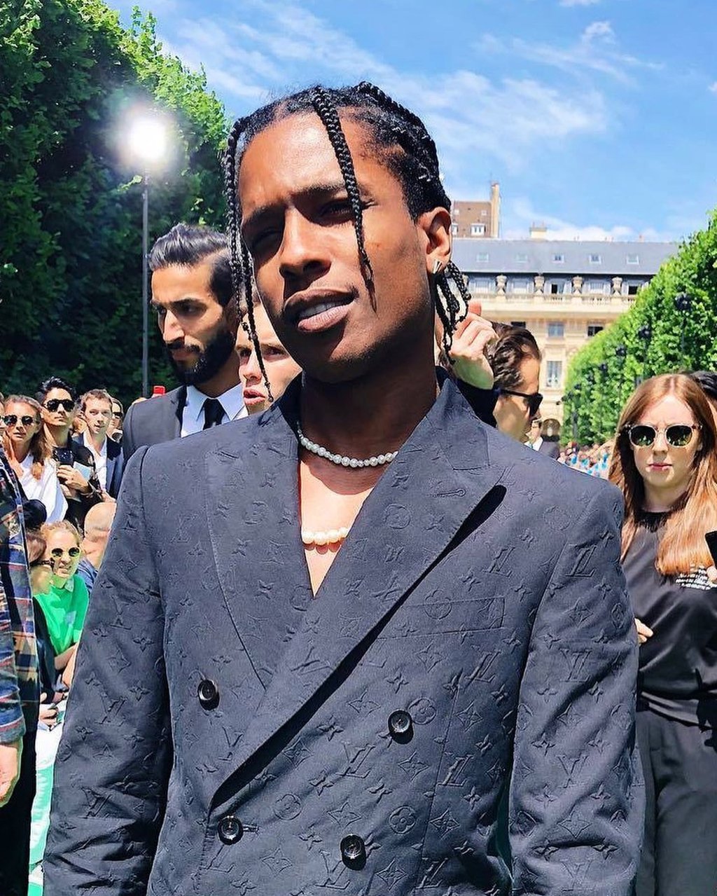 A$AP Rocky was detained and handcuffed by the police when he and Rihanna returned from a Barbados getaway. Photo: @asaprockydotcom/Instagram