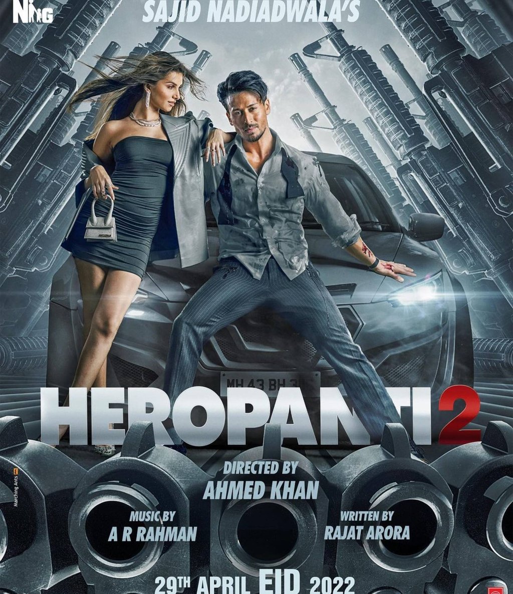 Bollywood sensation Tiger Shroff will star in Heropanti 2, coming out at the end of April. Photo: @tigerjackieshroff/Instagram via AA Films Bollywood sensation Tiger Shroff will star in Heropanti 2, coming out at the end of April. Photo: @tigerjackieshroff/Instagram via AA Films