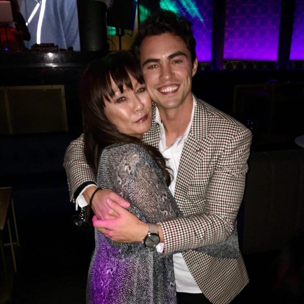 Darren Barnet and his half-Japanese mother. Photo: @darrenbarnet/Instagram Darren Barnet and his half-Japanese mother. Photo: @darrenbarnet/Instagram
