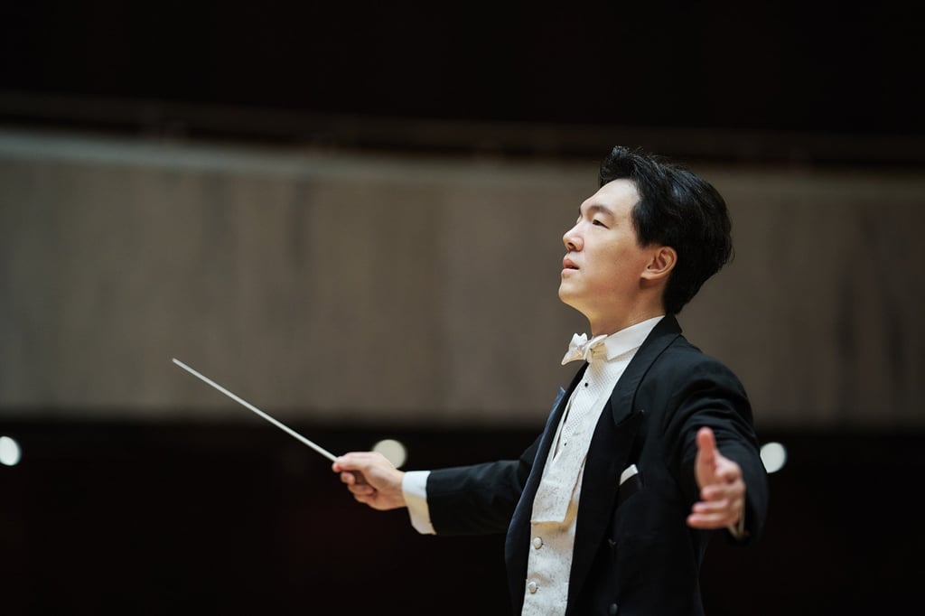 After years of collaborating with the HK Phil and working worldwide, home-grown musician Lio Kuokman was appointed as the orchestra’s resident conductor in 2020. Photo: Tat Keng Tey