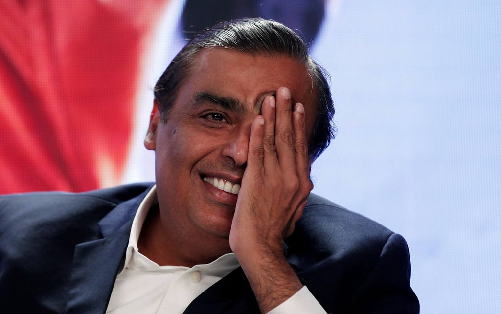 Mukesh Ambani, chairman and managing director of Reliance Industries, is competing in India’s media industry against giant global corporations. Photo: Reuters Mukesh Ambani, chairman and managing director of Reliance Industries, is competing in India’s media industry against giant global corporations. Photo: Reuters