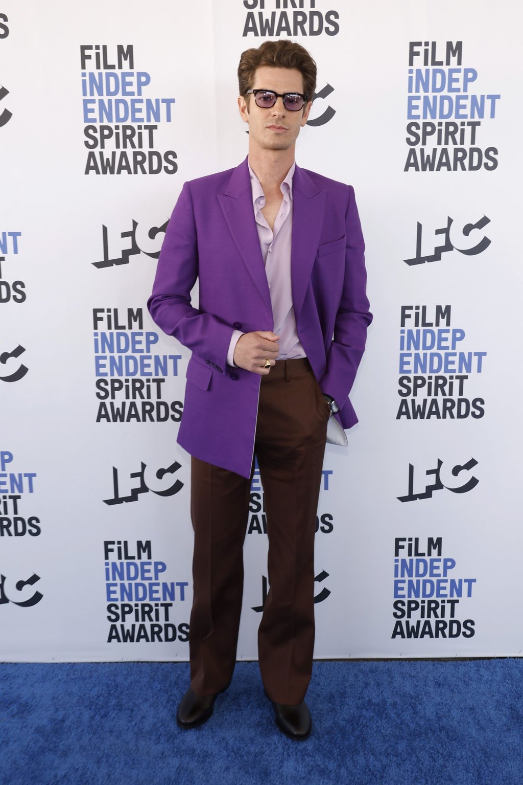 Andrew Garfield attends the 2022 Film Independent Spirit Awards on March 6, in Santa Monica, California. Photo: Getty Images/AFP