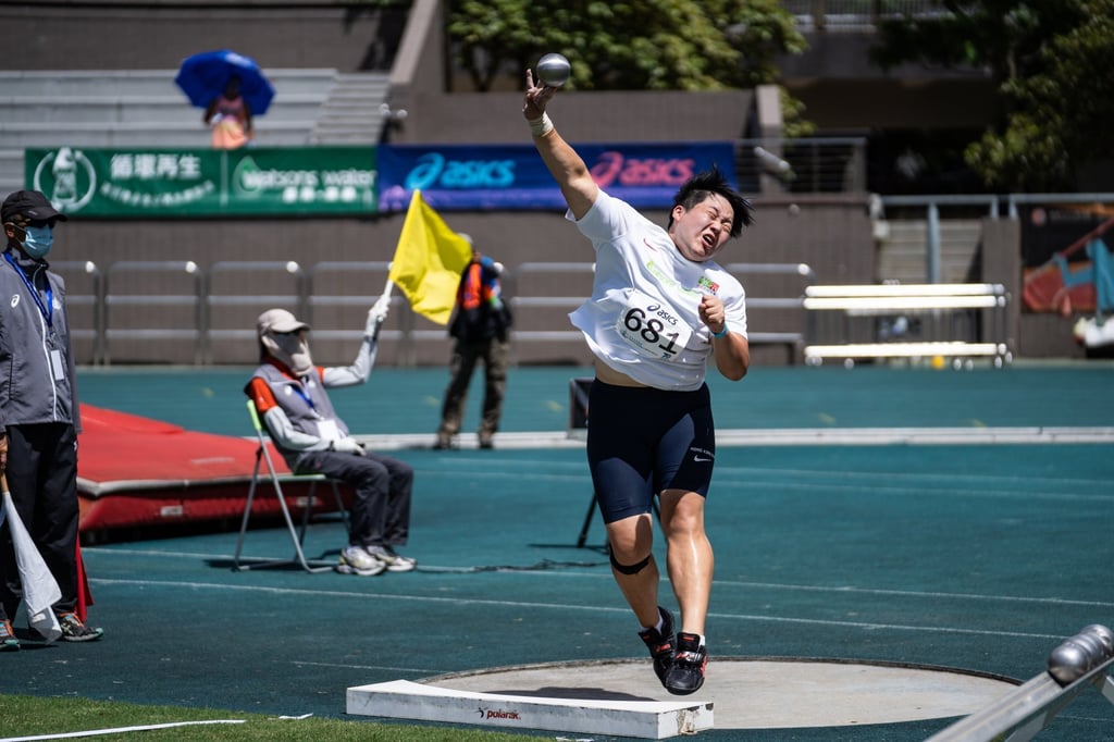 To Yuen-kwan is the Hong Kong record in the women’s shot put. Photo: HKAAA To Yuen-kwan is the Hong Kong record in the women’s shot put. Photo: HKAAA
