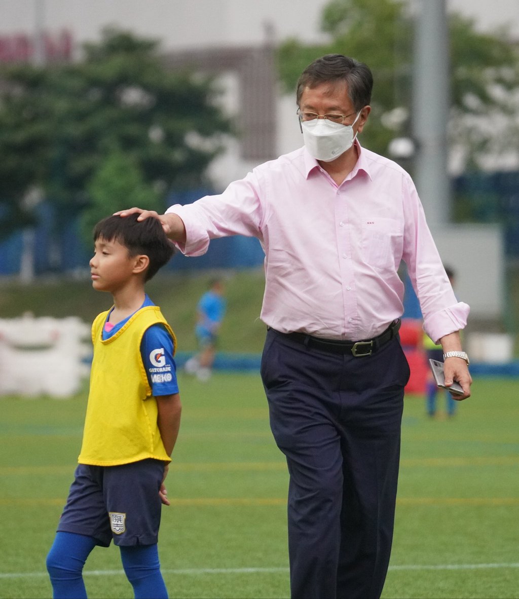 Kitchee president Ken Ng Kin. Photo: Winson Wong Kitchee president Ken Ng Kin. Photo: Winson Wong