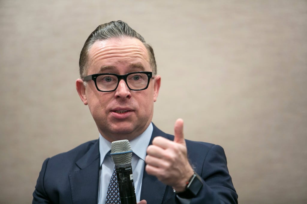Qantas chairman Alan Joyce said Project Sunrise will make “any city just one flight away from Australia”. Photo: Bloomberg