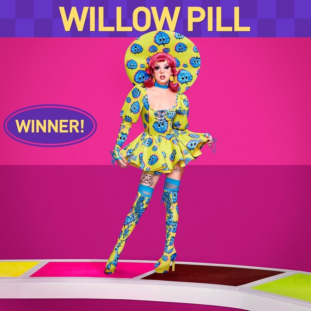 RuPaul recently crowned Willow Pill the winner of RuPaul’s Drag Race season 14. Photo: @RuPaulDragRace/Twitter RuPaul recently crowned Willow Pill the winner of RuPaul’s Drag Race season 14. Photo: @RuPaulDragRace/Twitter