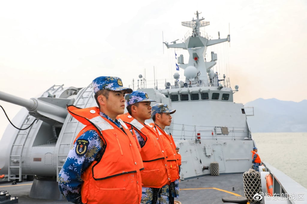 The PLA has recently carried out a series of joint forces exercises around Taiwan. Photo: Weibo