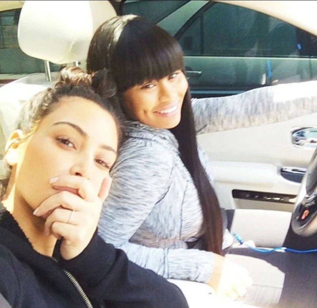 Kim Kardashian and Blac Chyna were good friends until Chyna’s break-up with Rob Kardashian. Photo: @kimkardashian/Instagram