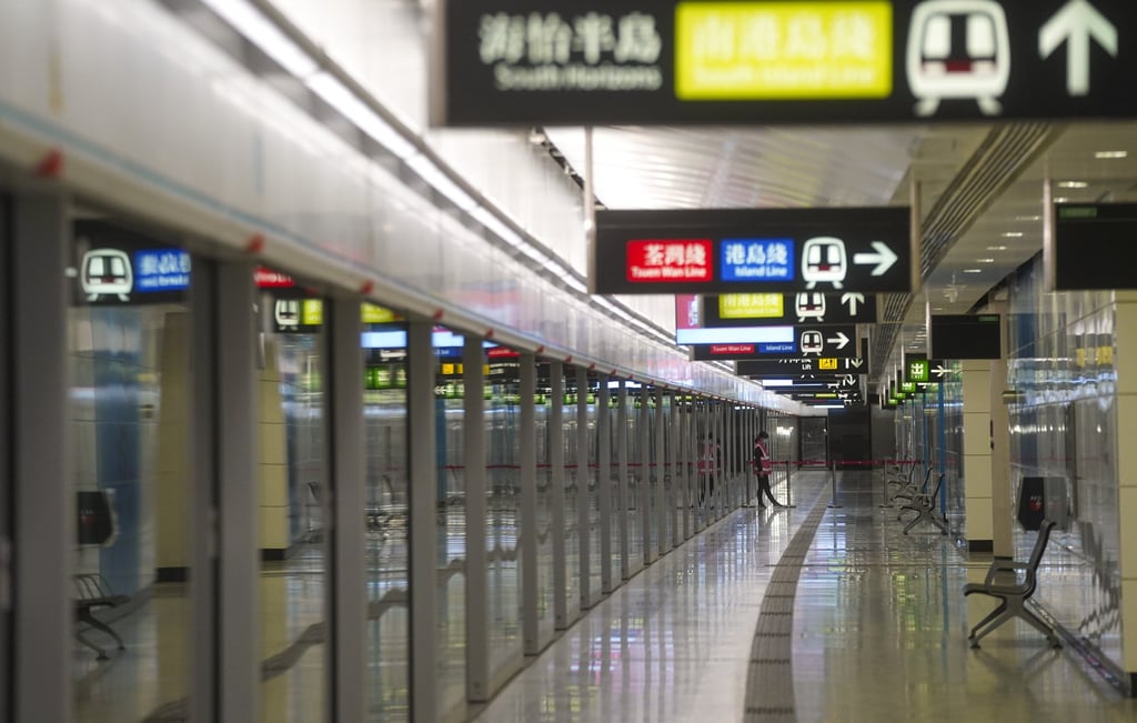 Admiralty station is among the stops for the Sha Tin to Central link. Photo: Sam Tsang Admiralty station is among the stops for the Sha Tin to Central link. Photo: Sam Tsang