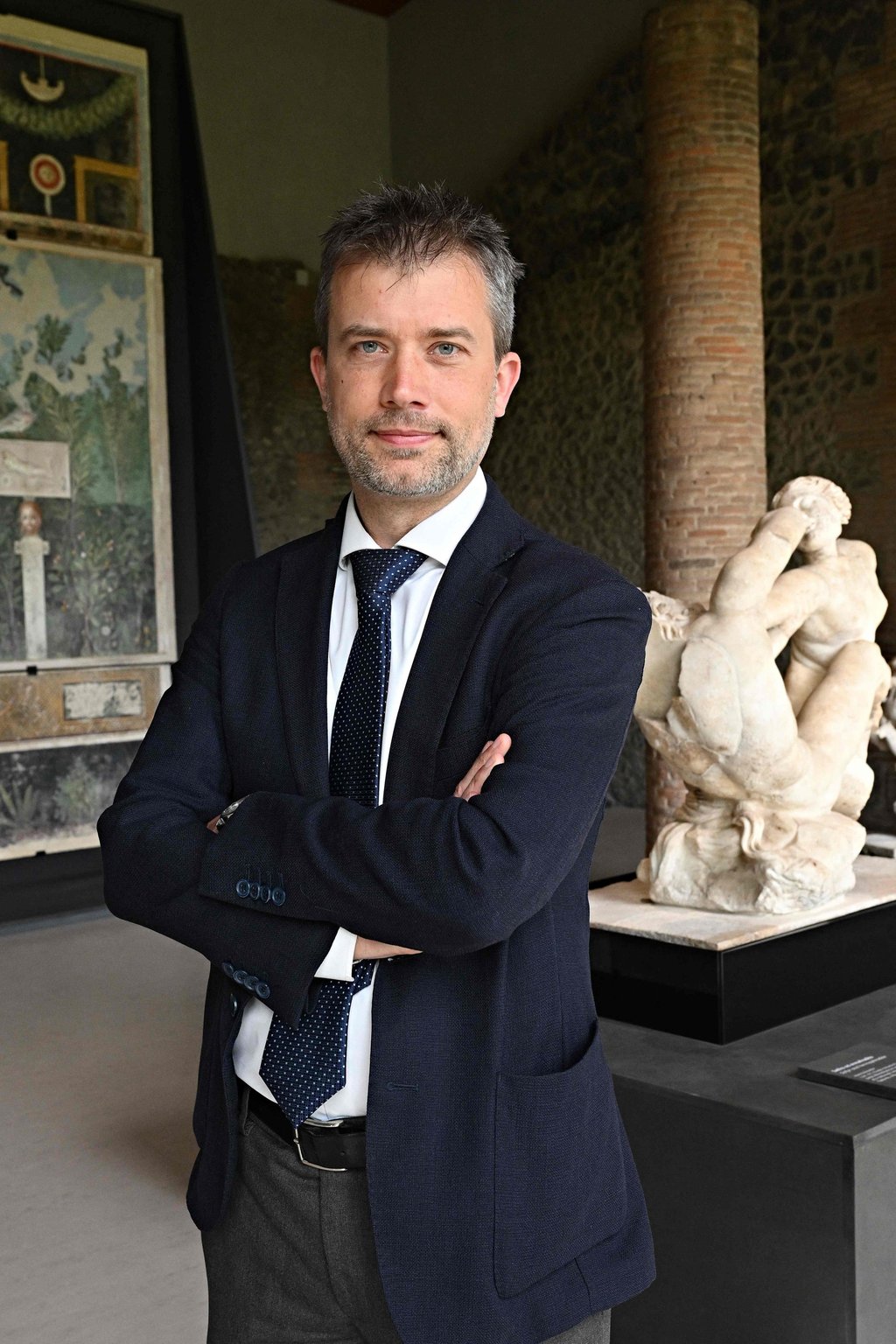 Pompeii’s site director Gabriel Zuchtriegel. Photo: Andreas Solaro/AFP
