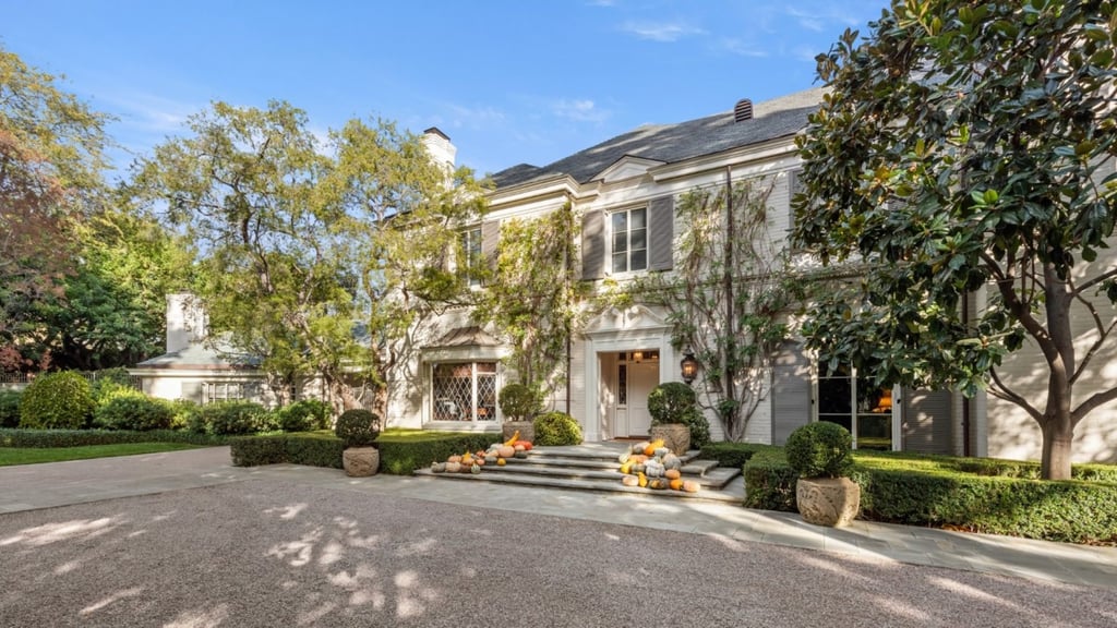 The front entrance of the house. Photo: Compass