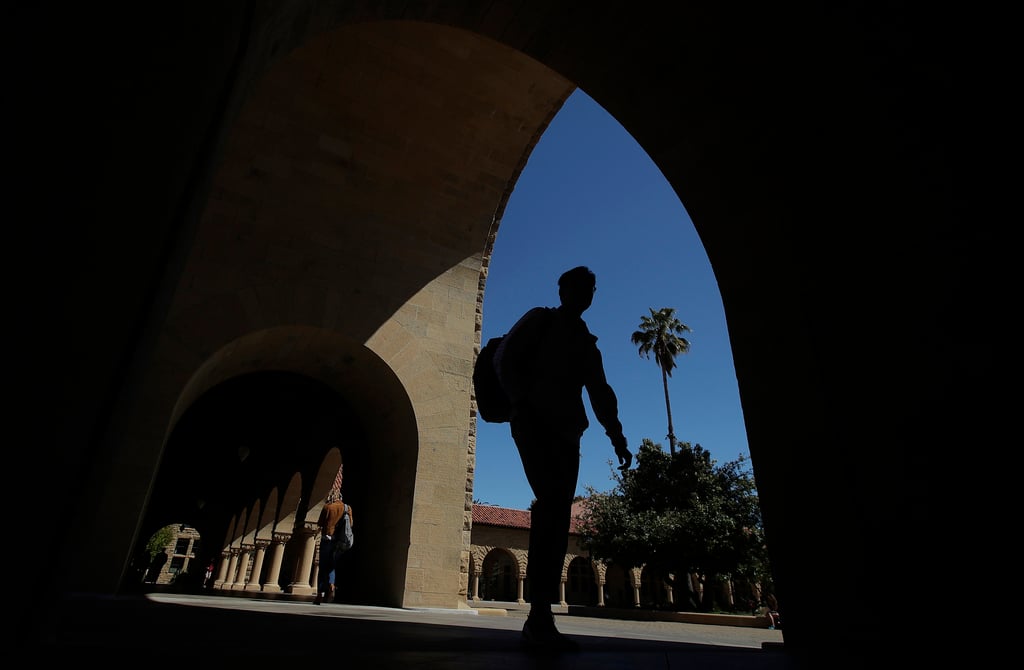 Stanford University in California. In recent years, the US Education Department has stepped up efforts to enforce a 1986 law requiring American universities to disclose gifts and contracts from foreign sources. Photo: AP