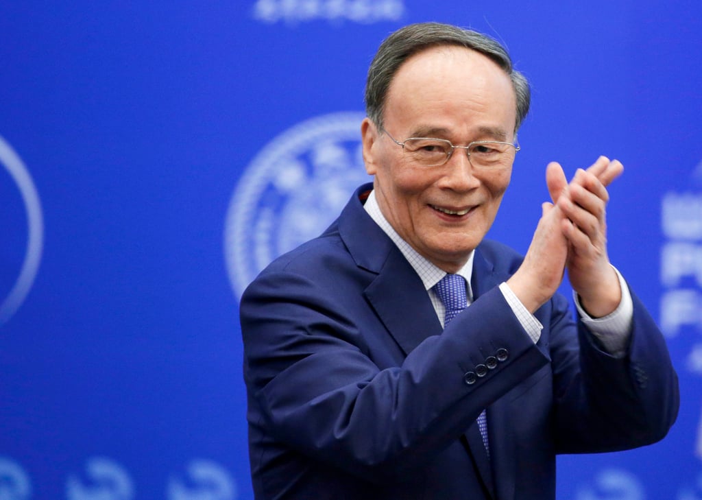 Chinese Vice-President Wang Qishan will serve as Xi Jinping’ special envoy. Photo: Reuters Chinese Vice-President Wang Qishan will serve as Xi Jinping’ special envoy. Photo: Reuters
