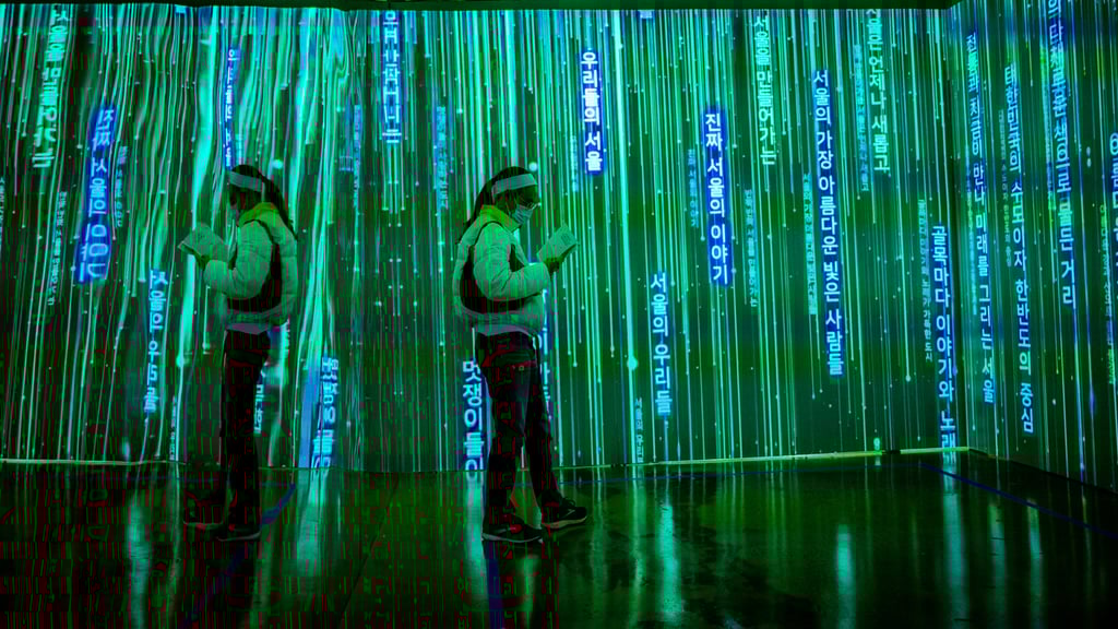 An exhibit at “Korea: Cubically Imagined”. Photo: Korea: Cubically Imagined presented by KOCCA