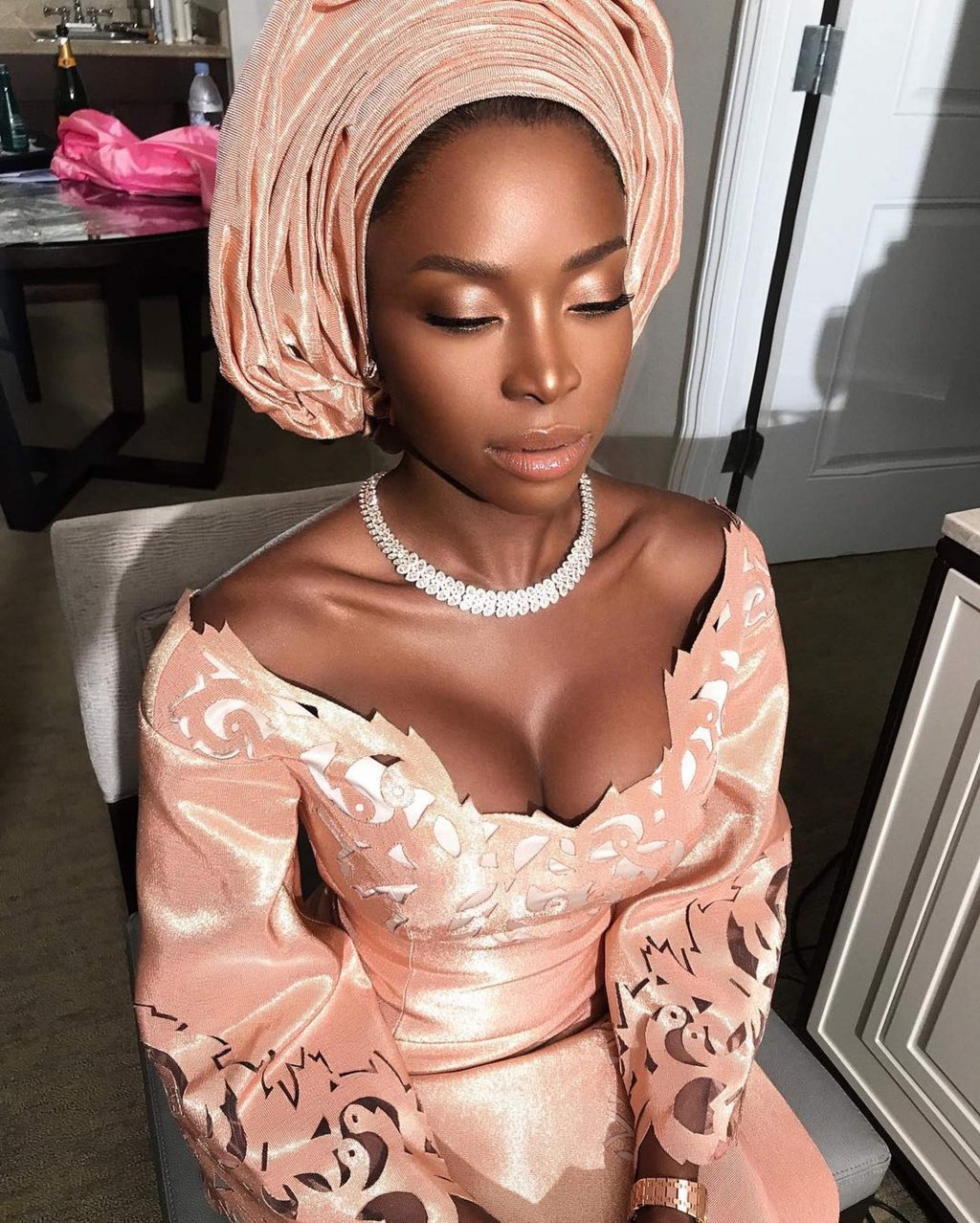 Chelsea Lazkani has a background in gas and oil economics, but now she’s part of the world of luxury property in Los Angeles. Photo: @chelsealazkani/Instagram