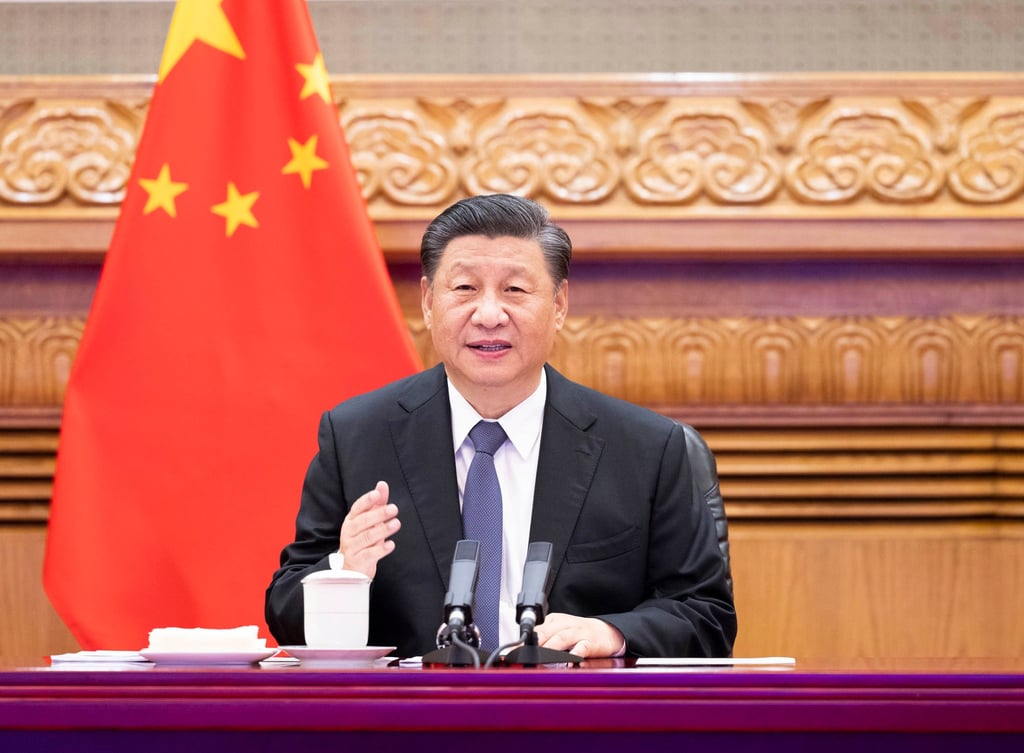 Chinese President Xi Jinping made similar remarks about European security when he spoke to German Chancellor Olaf Scholz. Photo: Xinhua Chinese President Xi Jinping made similar remarks about European security when he spoke to German Chancellor Olaf Scholz. Photo: Xinhua