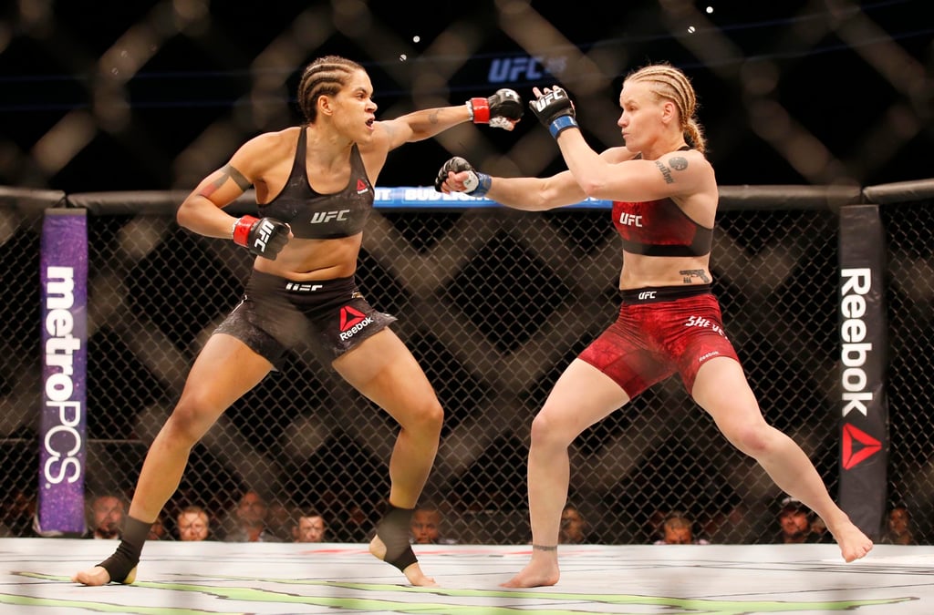 Amanda Nunes (left) fights Valentina Shevchenko at UFC 215. Photo: USA TODAY Sports Amanda Nunes (left) fights Valentina Shevchenko at UFC 215. Photo: USA TODAY Sports