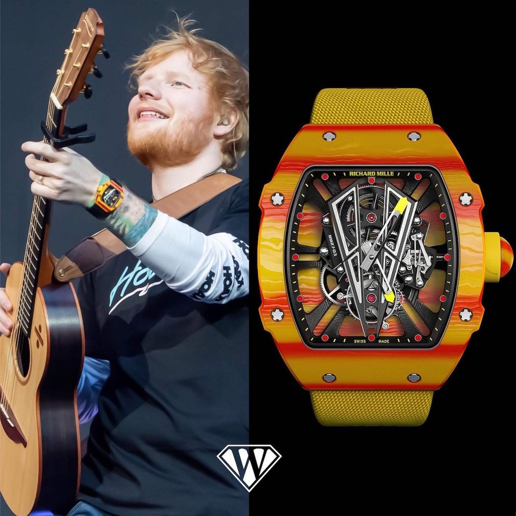 Ed sheeran richard mille 2025