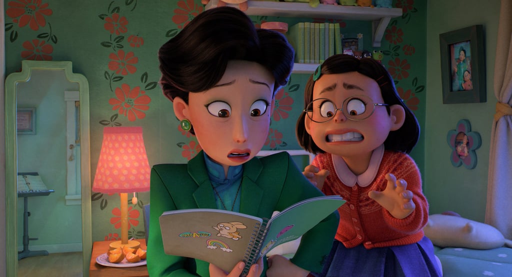 A screen grab from Turning Red by Disney/Pixar, starring Sandra Oh as Chinese-American mum Ming (left). Photo: Pixar A screen grab from Turning Red by Disney/Pixar, starring Sandra Oh as Chinese-American mum Ming (left). Photo: Pixar
