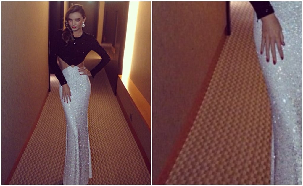 Hips do lie: Miranda Kerr’s figure appears to have its own gravitational field. Photo: @mirandakerr/Instagram