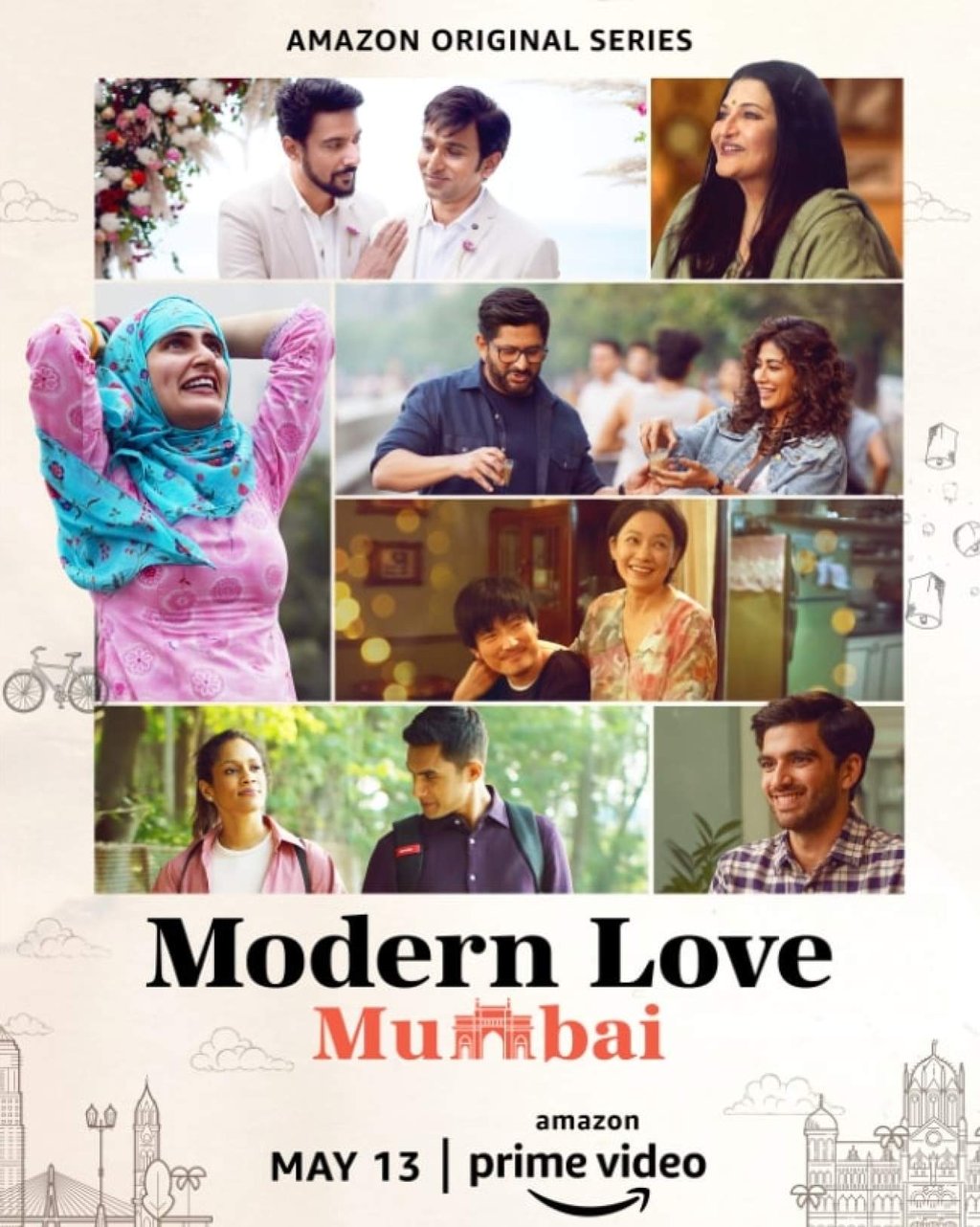 Modern Love: Mumbai (2022) explores six stories of human connection and love. Photo: IMDB