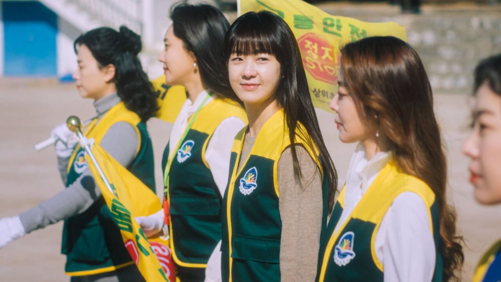 A still from Netflix show Green Mothers’ Club. Photo: Netflix