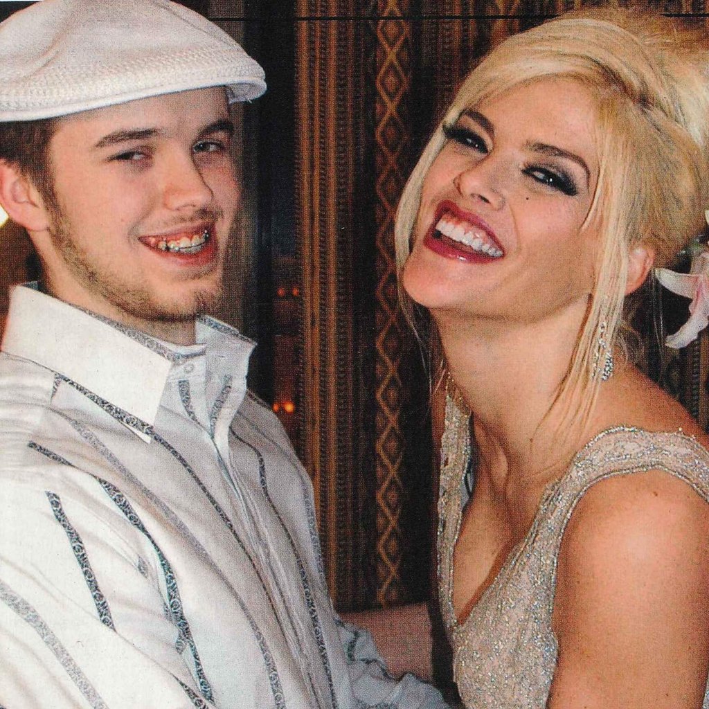 Anna Nicole Smith and son Daniel Smith. Photo: @glamorousannanicolesmith/Instagram