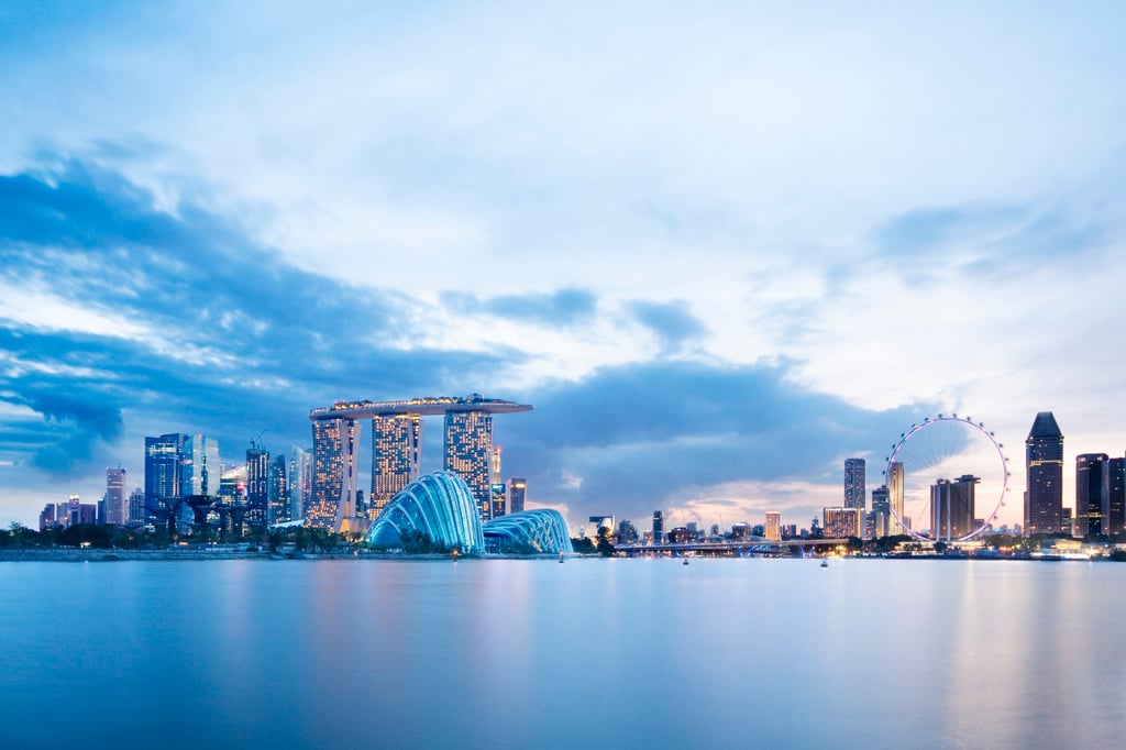 View of gardens by bay at Singapore. Photo: Getty Images