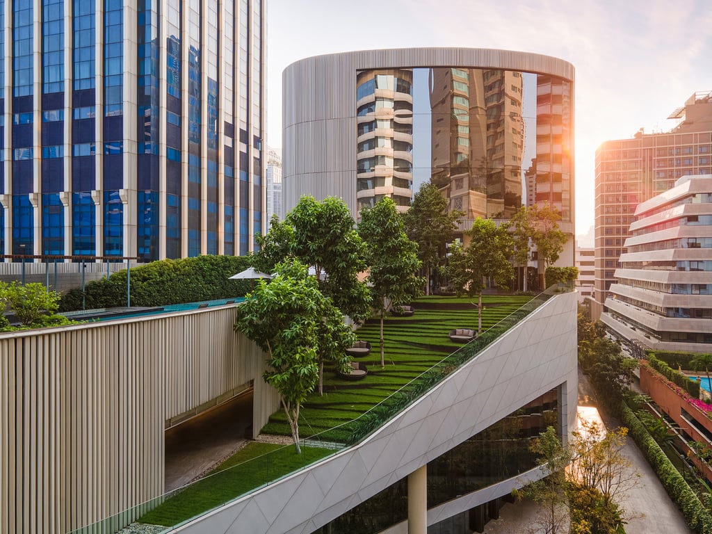 The new development includes resident-only facilities, including a jogging track, swimming pool and private clubhouse. Photo: MQDC