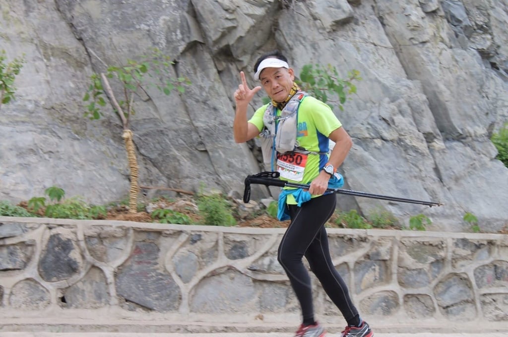 Tsoi Wing-cheung competes in The North Face 100 Beijing Ultra Trail Challenge 2015. Tsoi Wing-cheung competes in The North Face 100 Beijing Ultra Trail Challenge 2015.