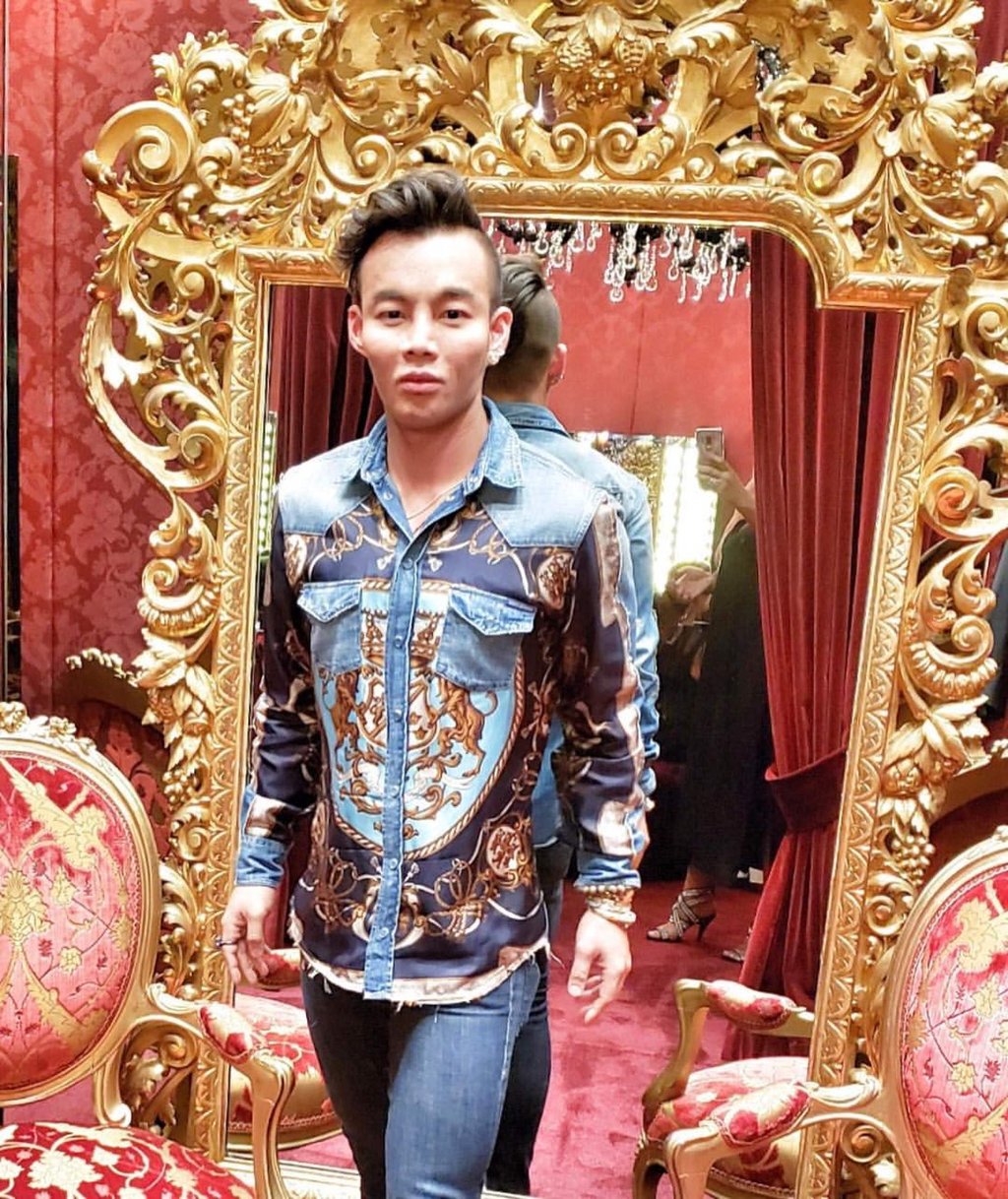 Kane Lim at a the Dolce & Gabbana dinner event. Photo: @kanelk_k/Instagram Kane Lim at a the Dolce & Gabbana dinner event. Photo: @kanelk_k/Instagram