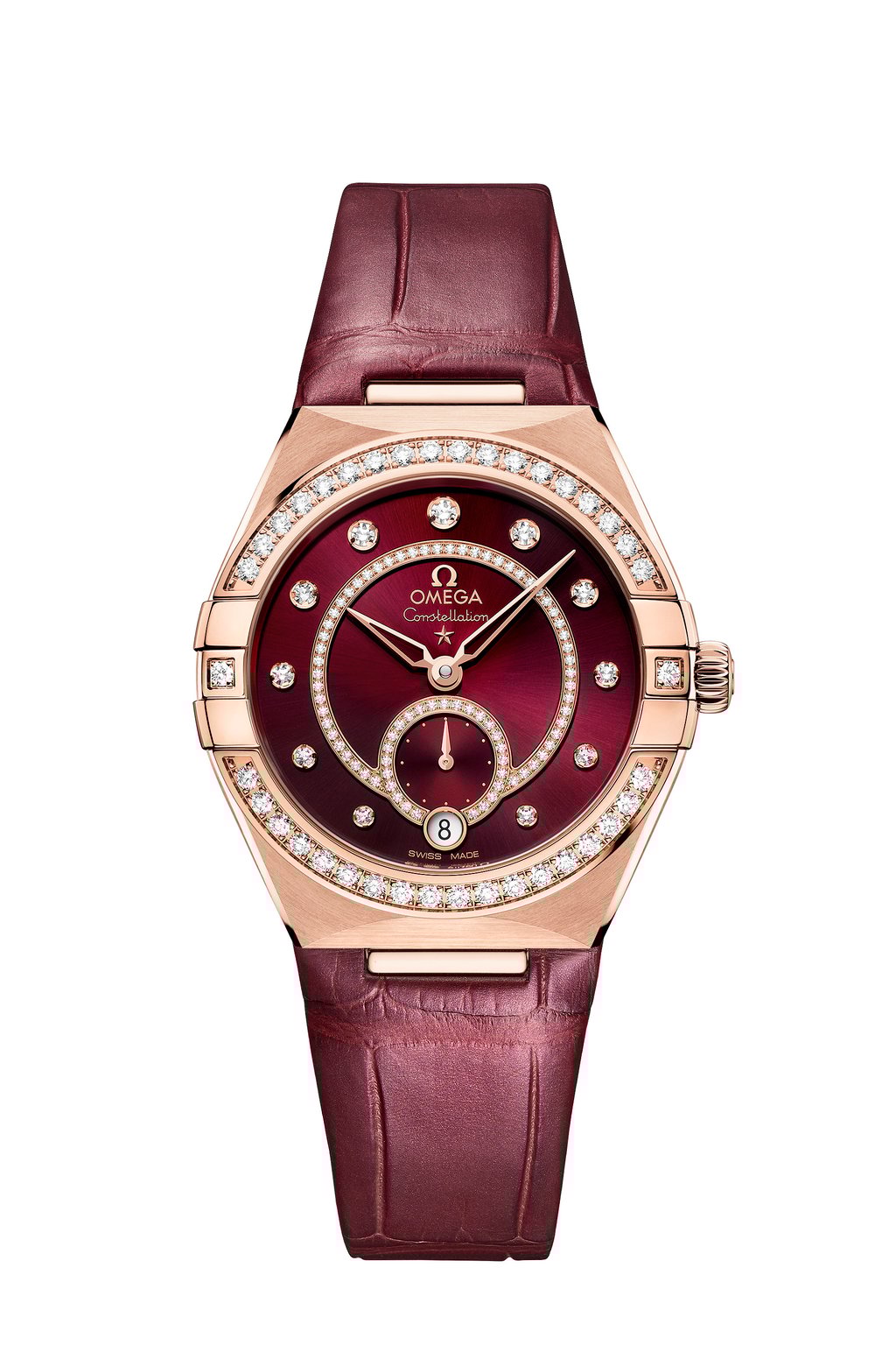 The Omega Constellation Small Seconds models, with an array of colourful dials plus diamond accents, have been added to the classic collection.