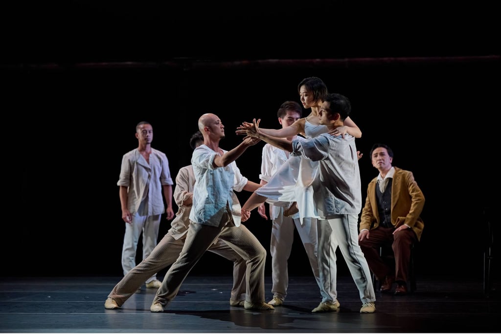 Zelia Tan (middle, being lifted) in a scene from Helen Lai’s adaptation of Astor Piazzolla’s Maria de Buenos Aires. Photo: Conrado Dy-Liacco