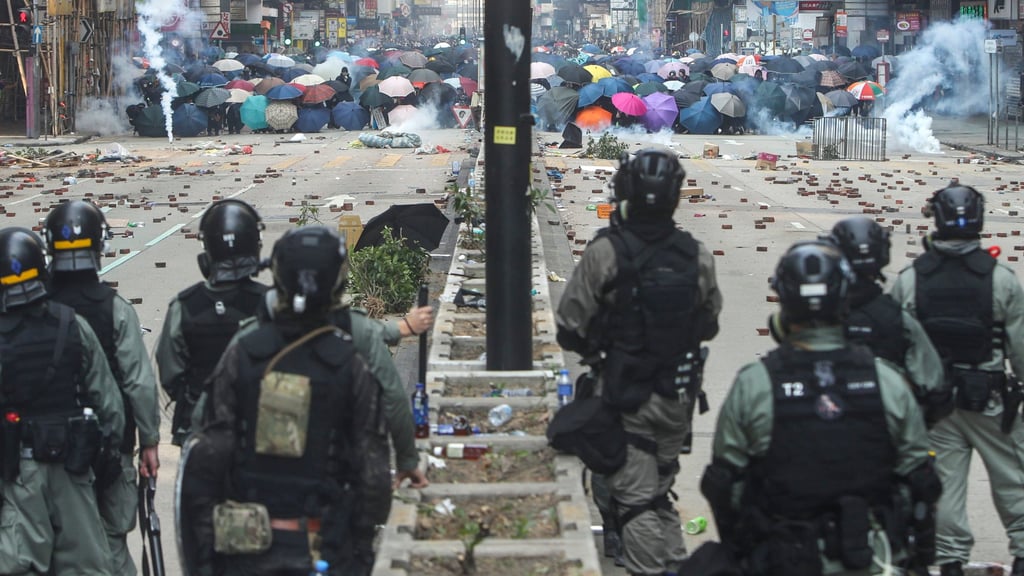 Hong Kong was rocked by months of anti-government protests in 2019. Photo: Winson Wong Hong Kong was rocked by months of anti-government protests in 2019. Photo: Winson Wong