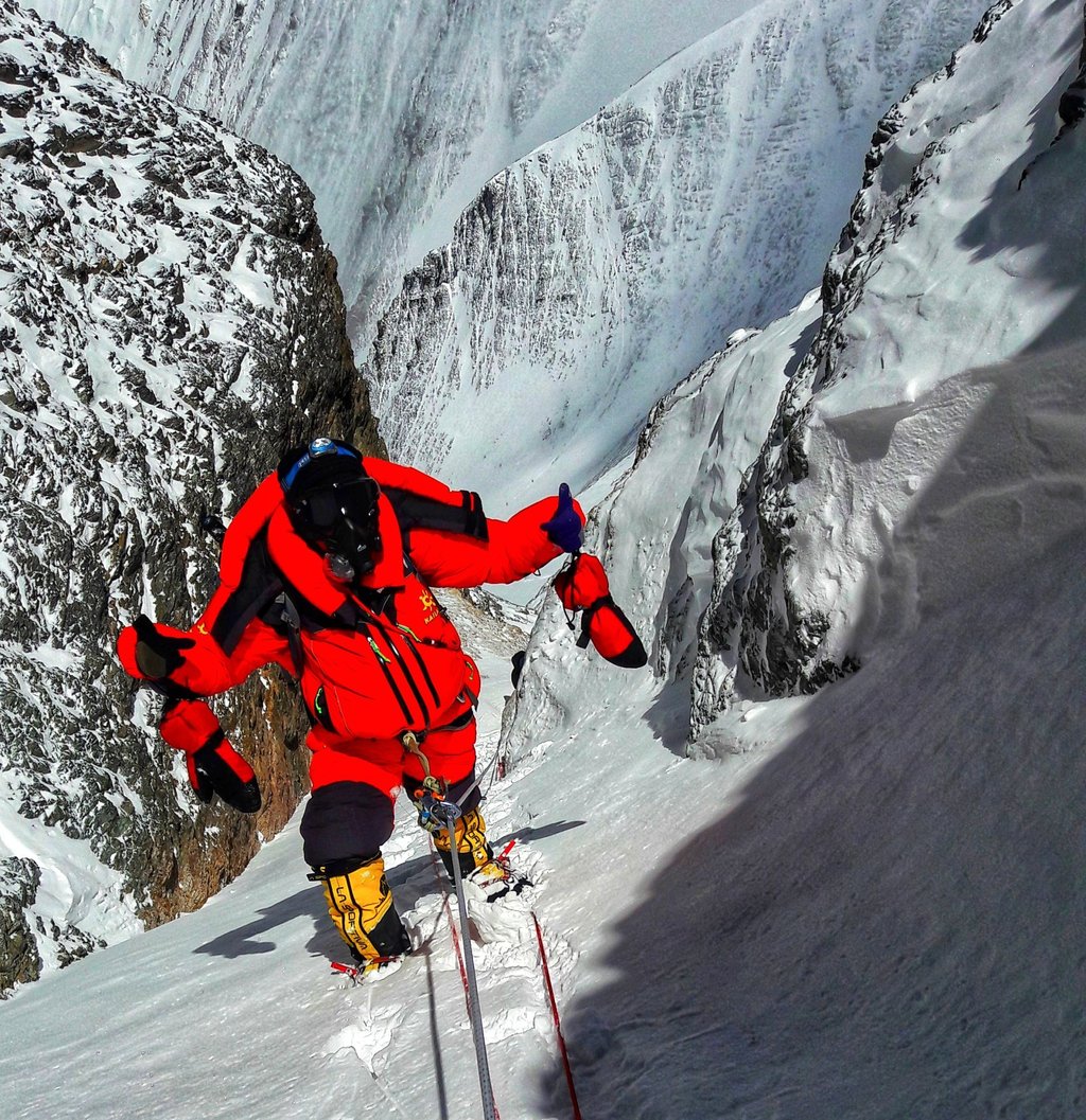 Priyanka Mohite scales Annapurna 1, known for its difficult ascent. Photo: Handout