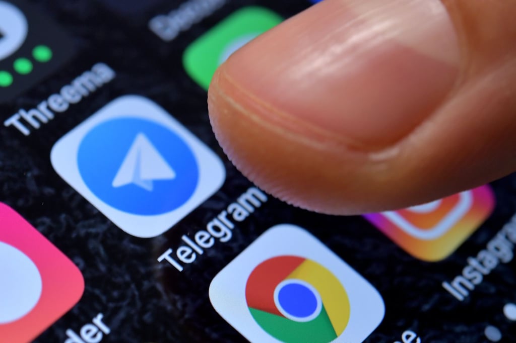 Ng Man-ho was the administrator of a Telegram channel called ‘SUCK’. Photo: EPA-EFE Ng Man-ho was the administrator of a Telegram channel called ‘SUCK’. Photo: EPA-EFE
