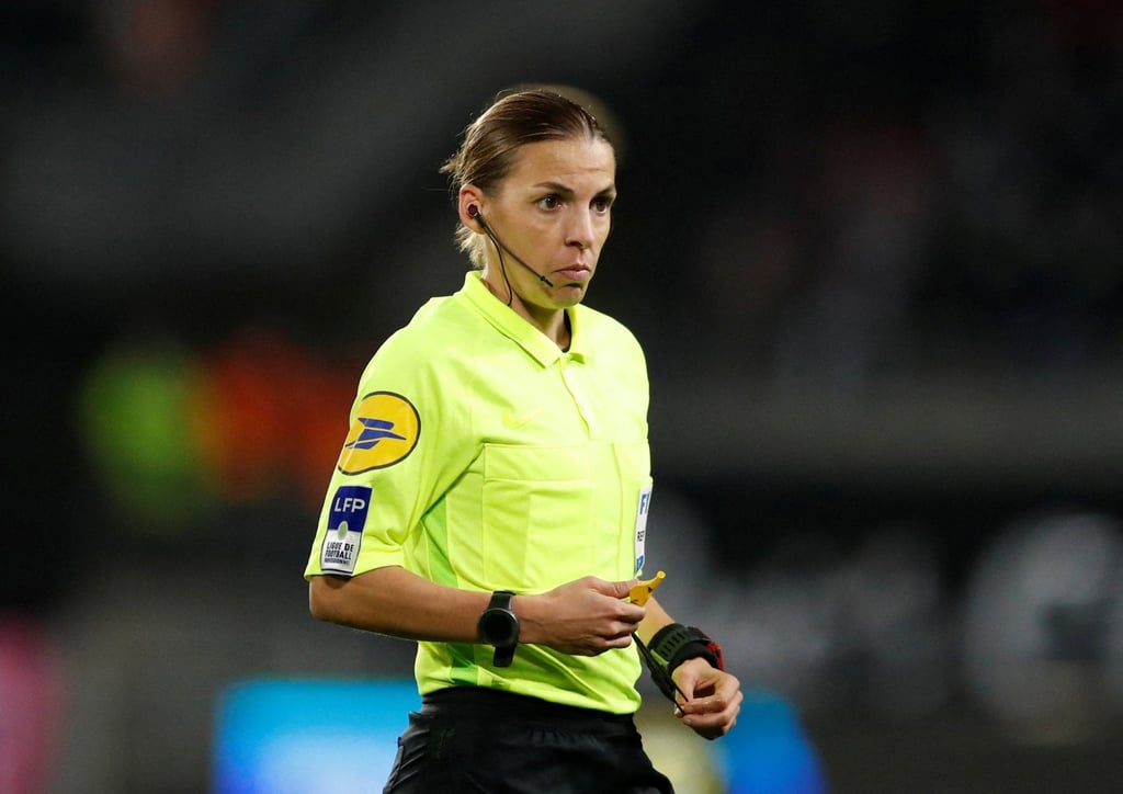 Stephanie Frappart is the highest-profile of the three referees. Photo: Reuters Stephanie Frappart is the highest-profile of the three referees. Photo: Reuters