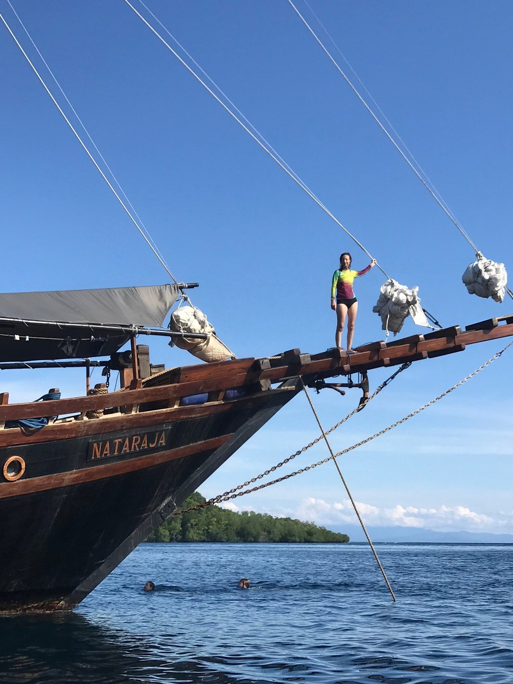 Traditional phinisi sailing boats are the vessels of choice to sail Raja Ampat in West Papua, Indonesia. Photo: Penny Watson Traditional phinisi sailing boats are the vessels of choice to sail Raja Ampat in West Papua, Indonesia. Photo: Penny Watson