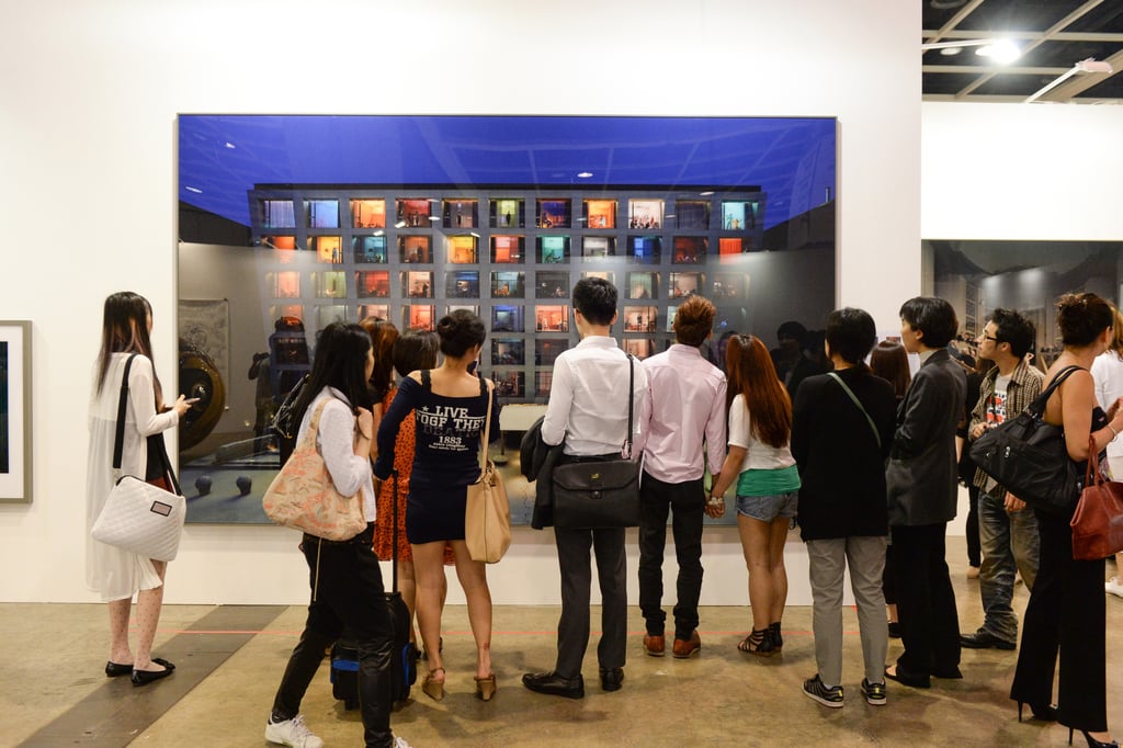Artworks at the inaugural Art Basel in Hong Kong, 2013. Photo: courtesy of Art Basel Artworks at the inaugural Art Basel in Hong Kong, 2013. Photo: courtesy of Art Basel
