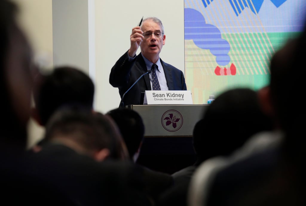 Sean Kidney, CEO of Climate Bonds Initiative, said Chinese green bond issuers have to improve post-issuance reporting to increase the appeal of the country’s climate bond market. Photo: Felix Wong Sean Kidney, CEO of Climate Bonds Initiative, said Chinese green bond issuers have to improve post-issuance reporting to increase the appeal of the country’s climate bond market. Photo: Felix Wong