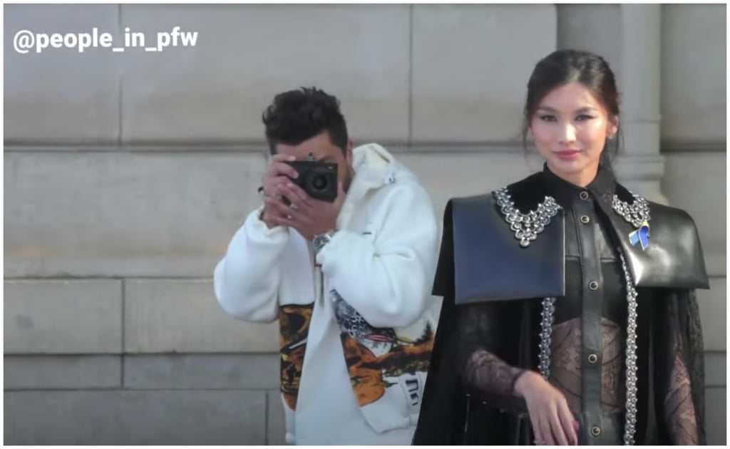 Gemma Chan, actress and fashion ambassador. Photo: @People_in_pfw/YouTube