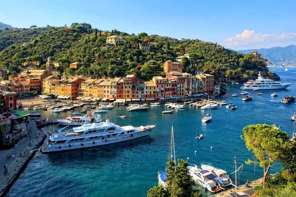 Portofino, Italy makes a pretty backdrop for lavish weddings. Photo: Unsplash