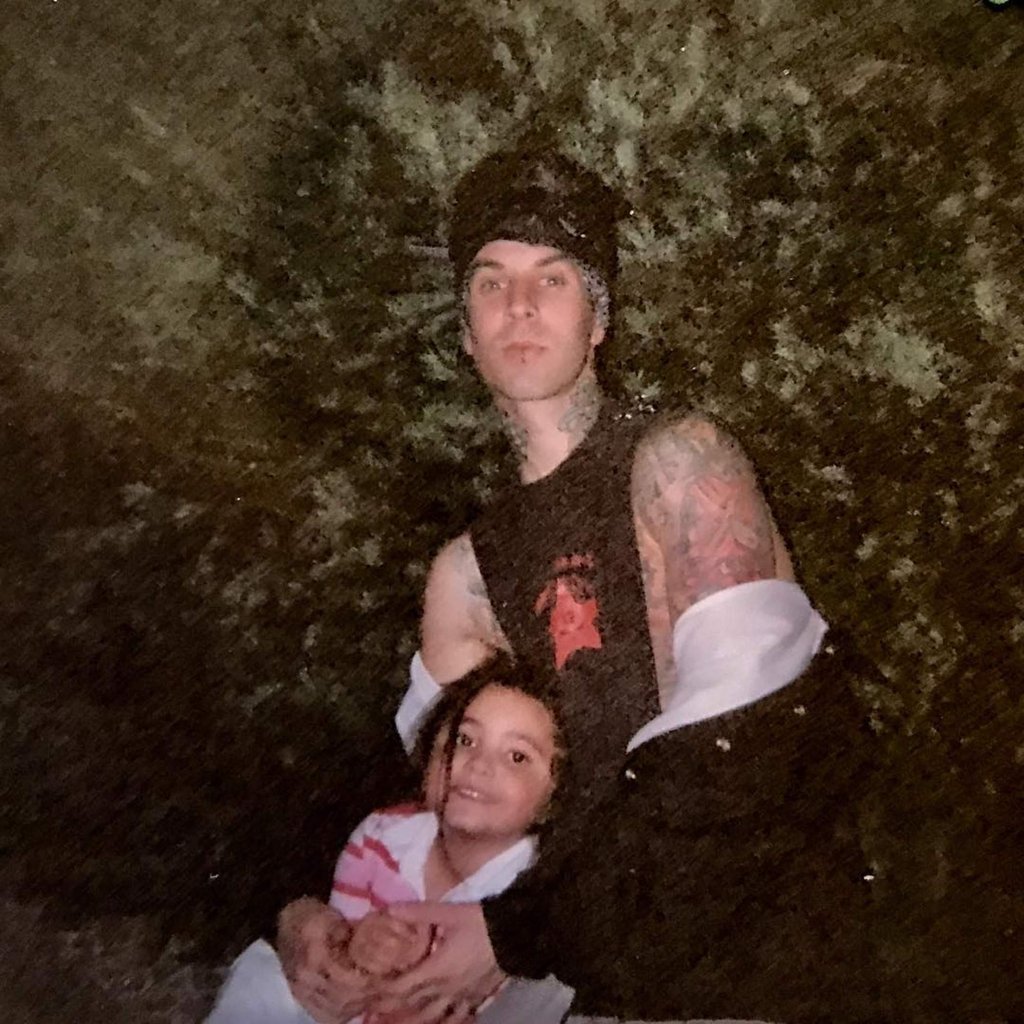 Travis Barker married Atiana De La Hoya’s mother, Shanna Moakler, in 2004, and treated Atiana as his own kid. Photo: @atianadelahoya/Instagram